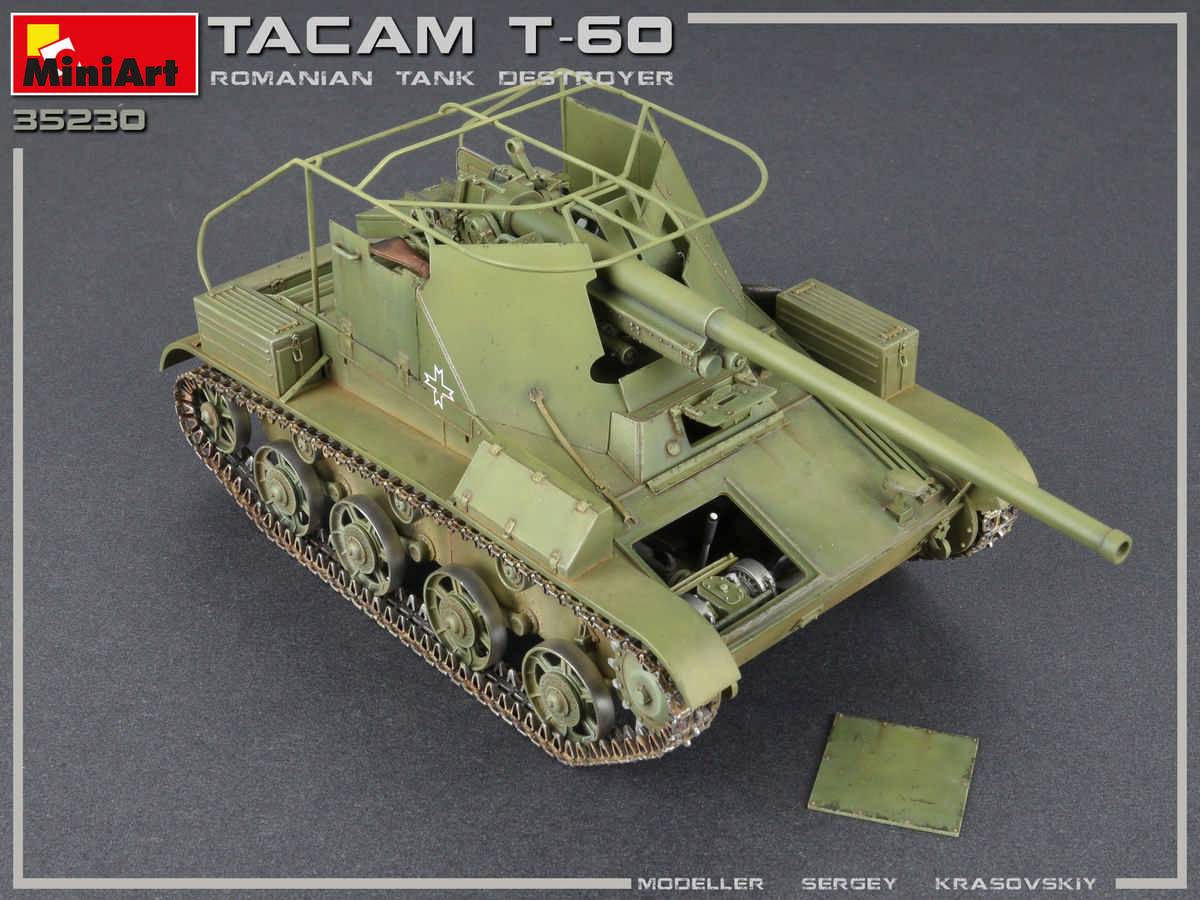 TACAM T-60 ROMANIAN TANK DESTROYER. INTERIOR KIT – Image 6