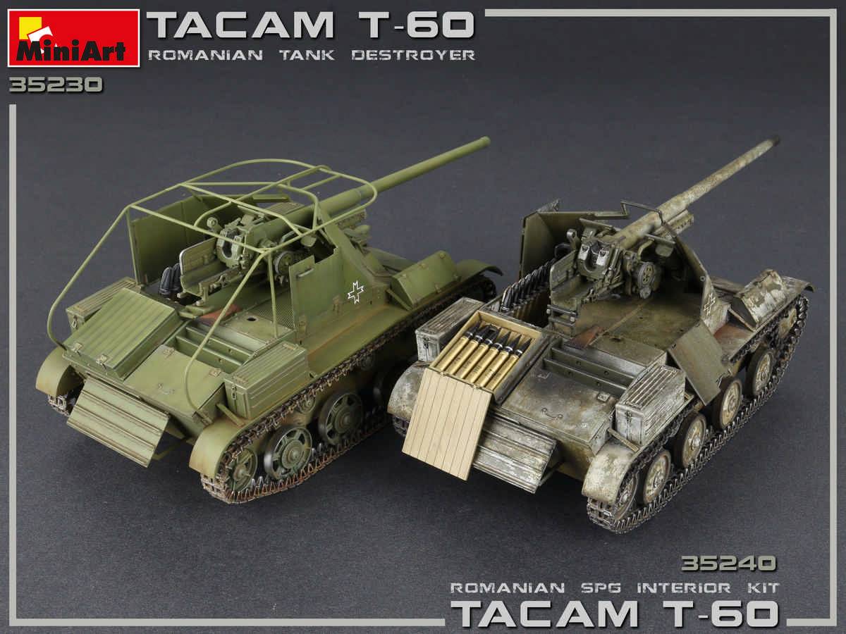 TACAM T-60 ROMANIAN TANK DESTROYER. INTERIOR KIT – Image 8