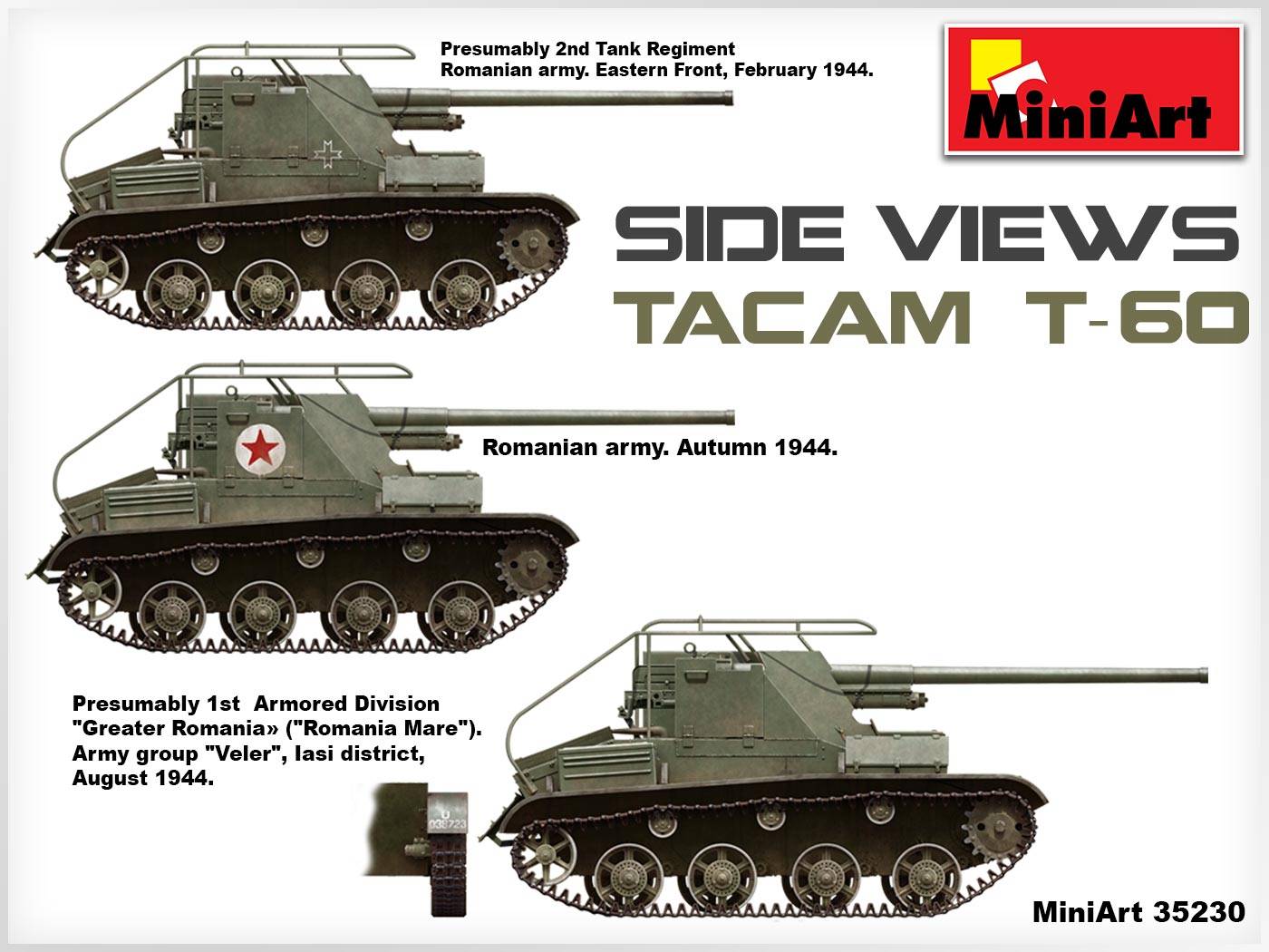 TACAM T-60 ROMANIAN TANK DESTROYER. INTERIOR KIT – Image 23