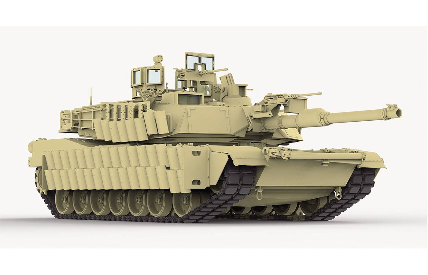 U.S. Main Battle Tank M1A2 SEP ABRAMS TUSK I/TUSK II 2 IN 1 – Image 2