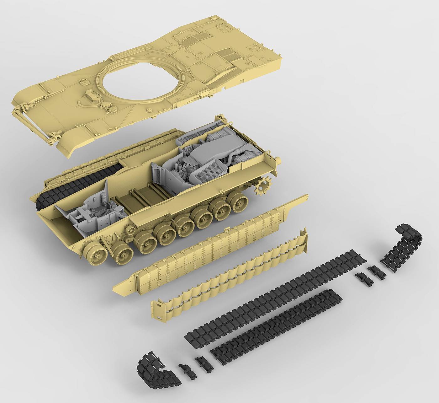 U.S. Main Battle Tank M1A2 SEP ABRAMS TUSK I/TUSK II 2 IN 1 – Image 5