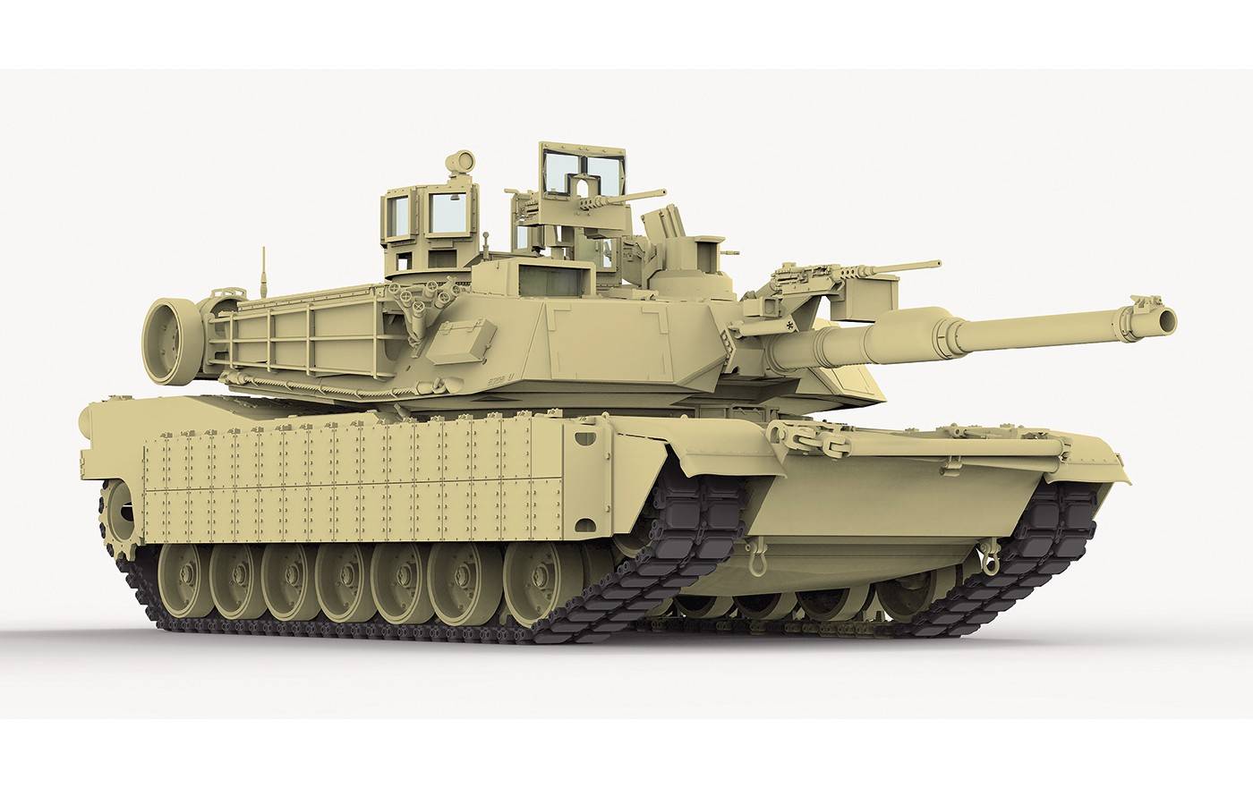U.S. Main Battle Tank M1A2 SEP ABRAMS TUSK I/TUSK II 2 IN 1 – Image 3