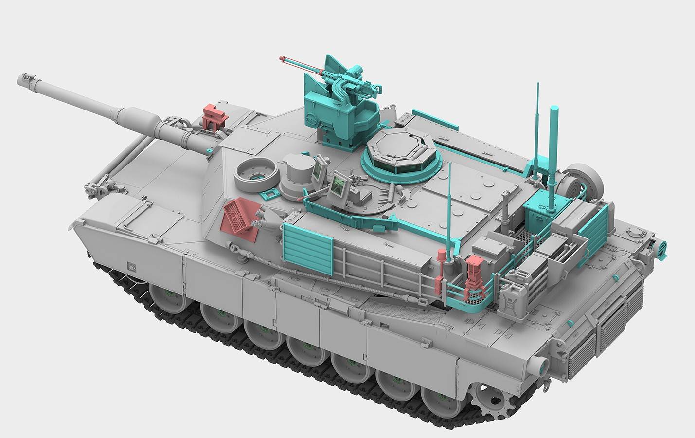U.S. Main Battle Tank M1A2 SEP V2 ABRAMS – Image 4