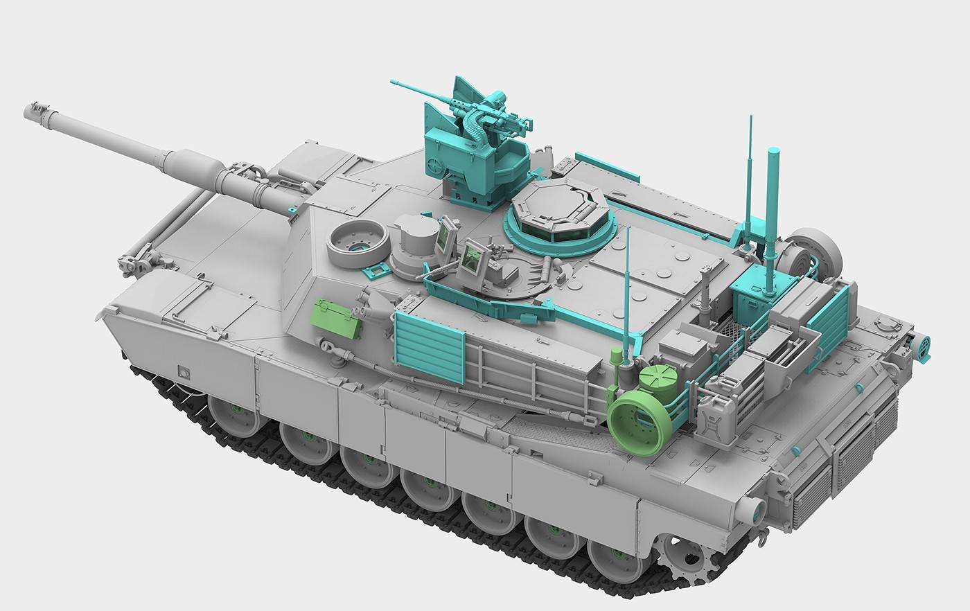 U.S. Main Battle Tank M1A2 SEP V2 ABRAMS – Image 6