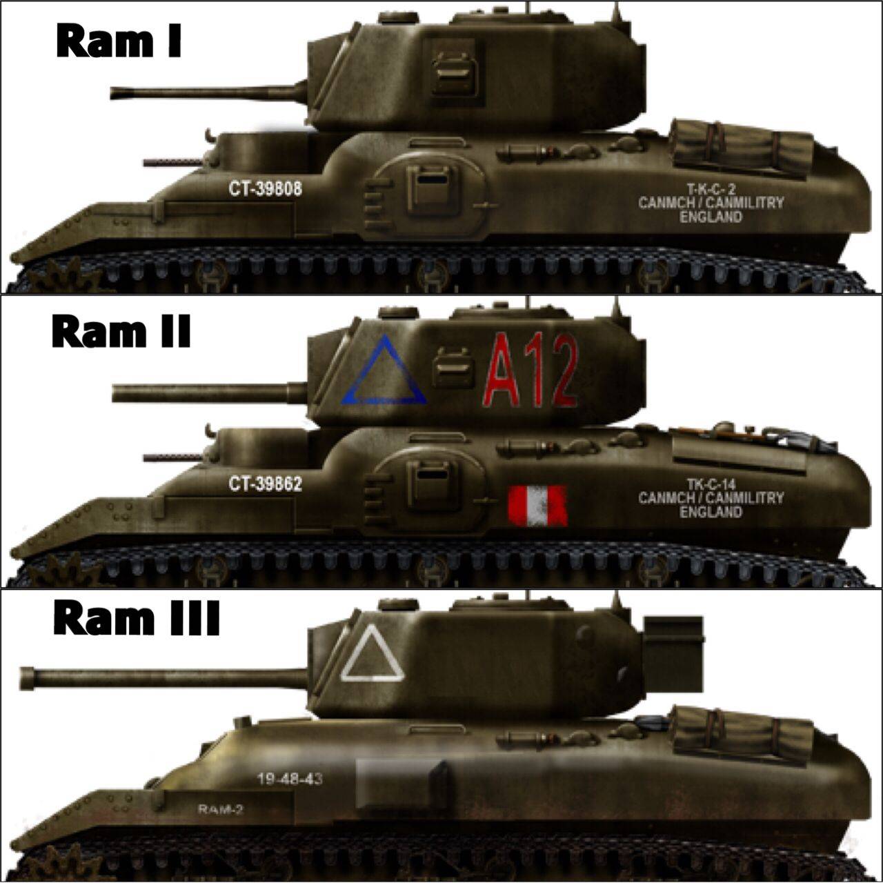 Canadian Cruiser Tank Ram MK.II Early Produktion – Image 10