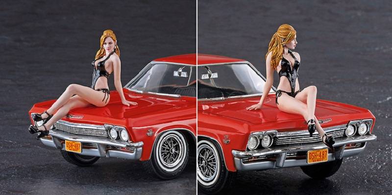 1966 AMERICAN COUPE TYPE-I w/BLOND GIRL'S FIGURE – Image 3