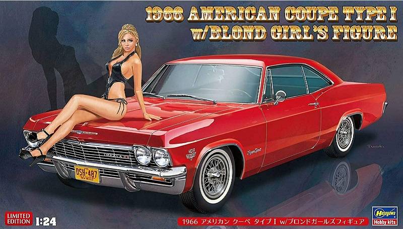 1966 AMERICAN COUPE TYPE-I w/BLOND GIRL'S FIGURE