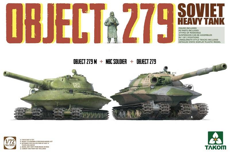 Object 279+Object 279M+NBC Soldier Soviet Heavy Tank