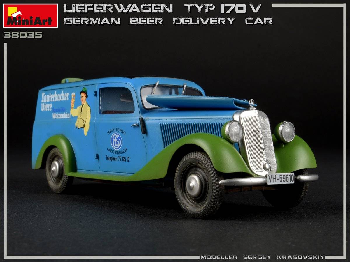 LIEFERWAGEN TYP 170V GERMAN BEER DELIVERY CAR – Image 6