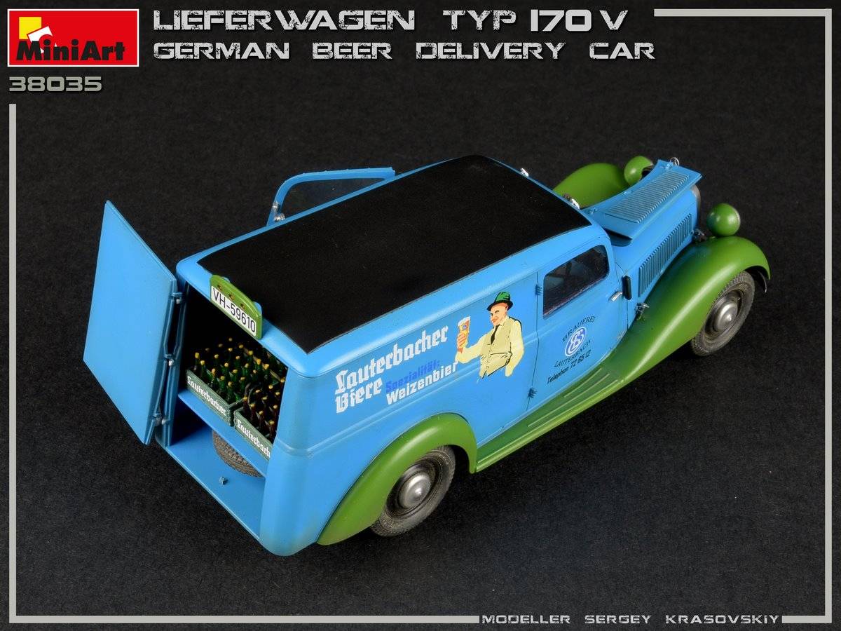 LIEFERWAGEN TYP 170V GERMAN BEER DELIVERY CAR – Image 9