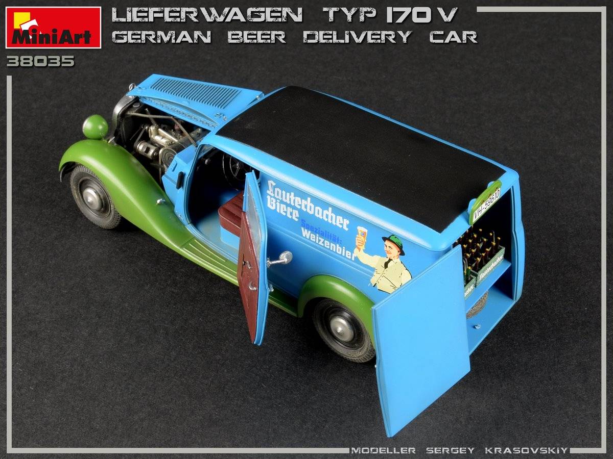 LIEFERWAGEN TYP 170V GERMAN BEER DELIVERY CAR – Image 11