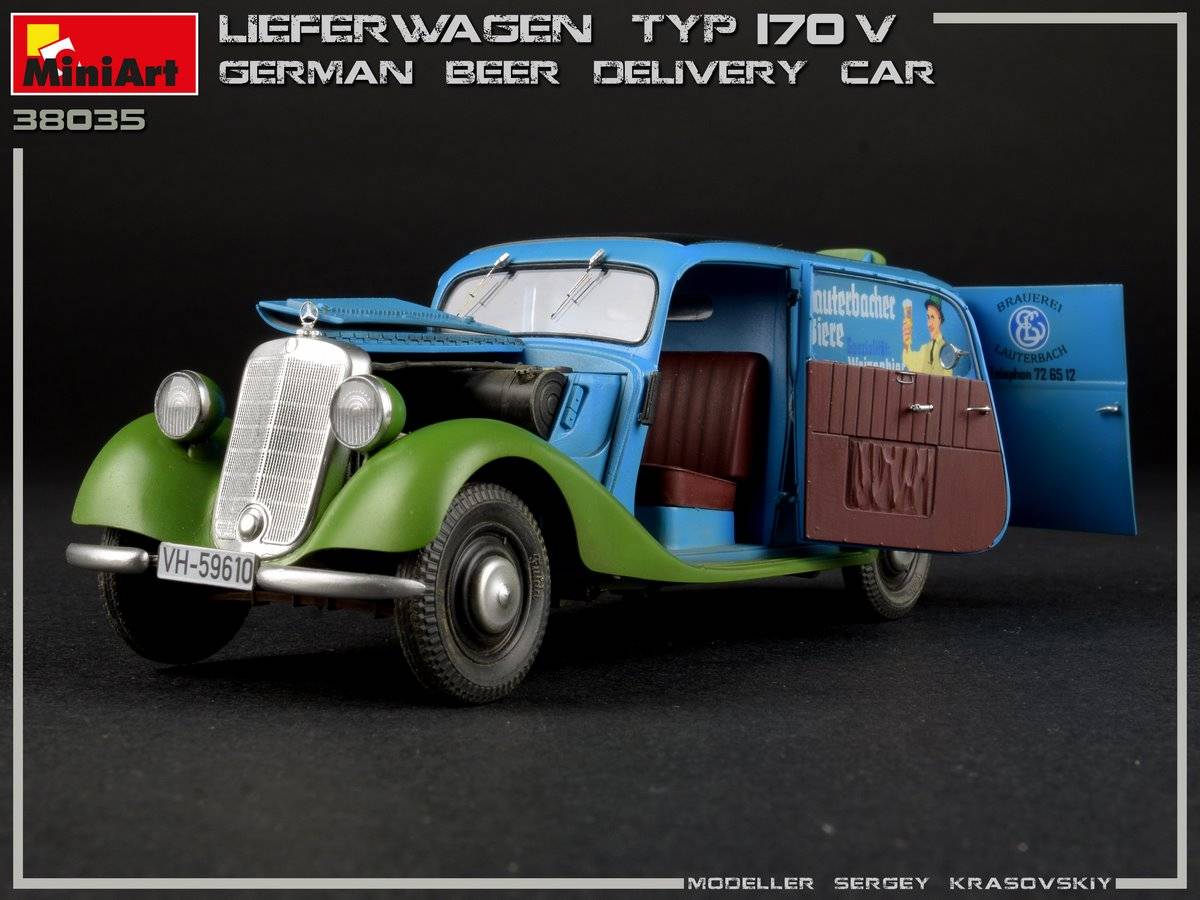 LIEFERWAGEN TYP 170V GERMAN BEER DELIVERY CAR – Image 12