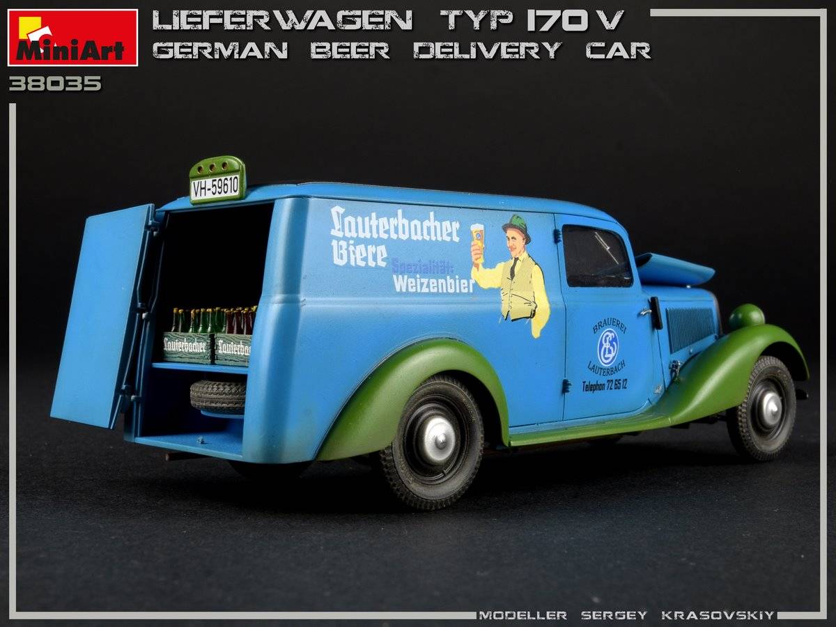 LIEFERWAGEN TYP 170V GERMAN BEER DELIVERY CAR – Image 13