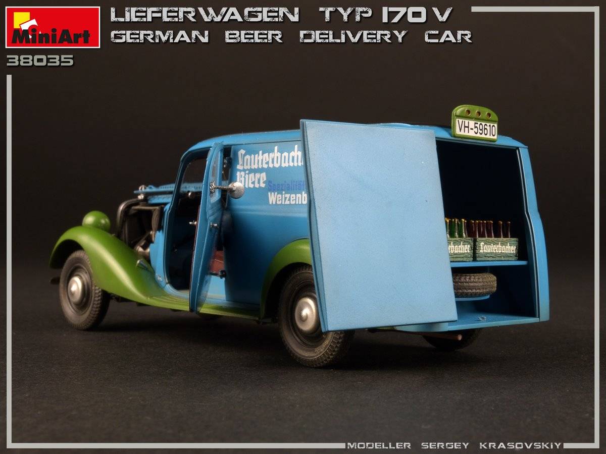 LIEFERWAGEN TYP 170V GERMAN BEER DELIVERY CAR – Image 14