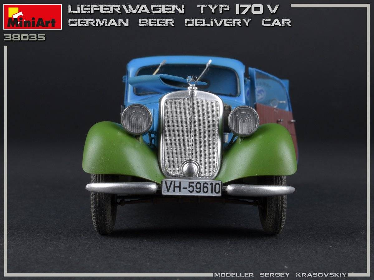 LIEFERWAGEN TYP 170V GERMAN BEER DELIVERY CAR – Image 15