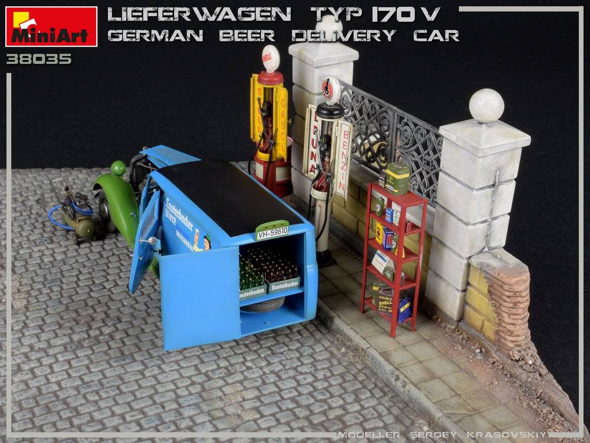 LIEFERWAGEN TYP 170V GERMAN BEER DELIVERY CAR – Image 5