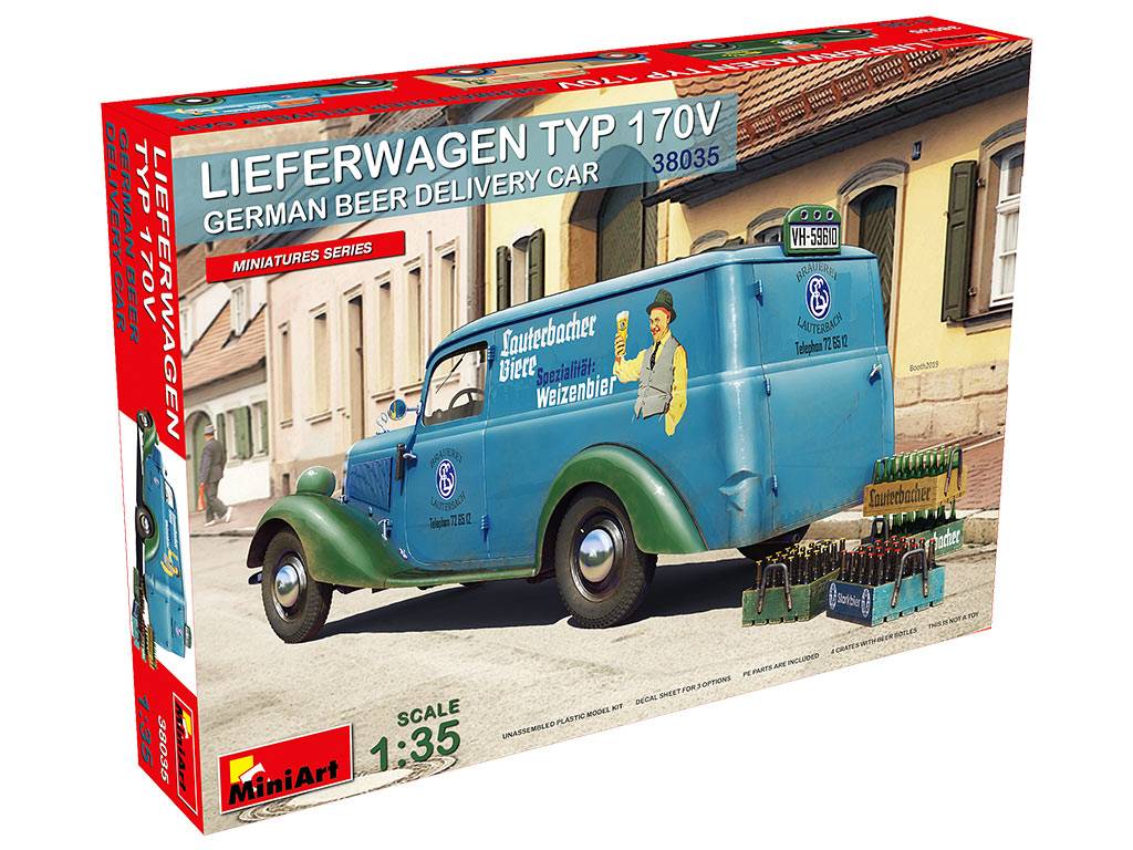 LIEFERWAGEN TYP 170V GERMAN BEER DELIVERY CAR – Image 28
