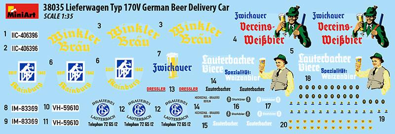 LIEFERWAGEN TYP 170V GERMAN BEER DELIVERY CAR – Image 29