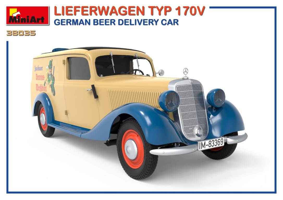 LIEFERWAGEN TYP 170V GERMAN BEER DELIVERY CAR – Image 30