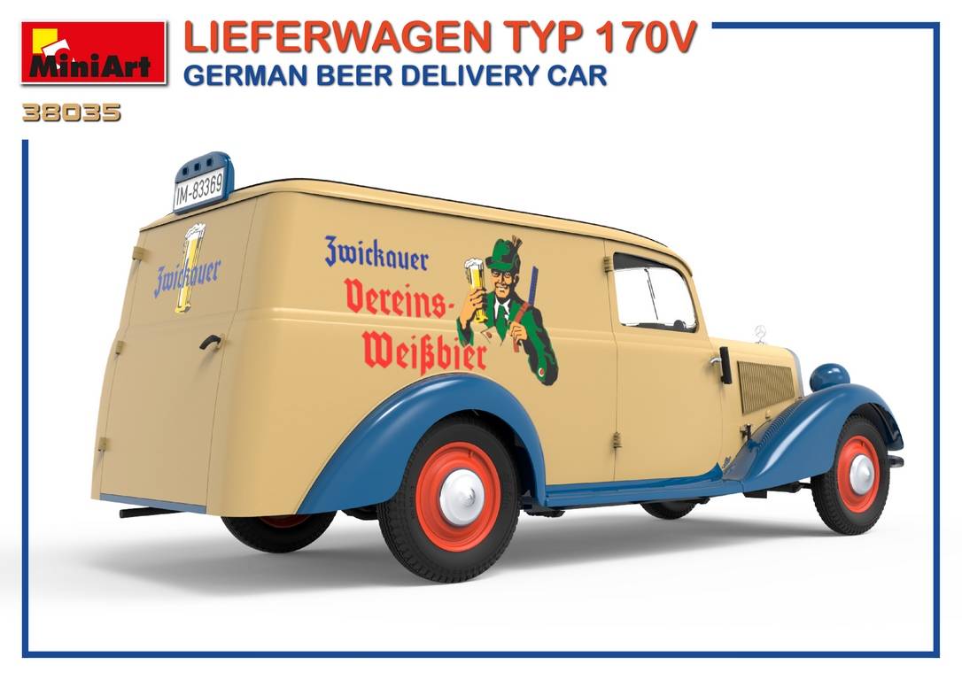 LIEFERWAGEN TYP 170V GERMAN BEER DELIVERY CAR – Image 31