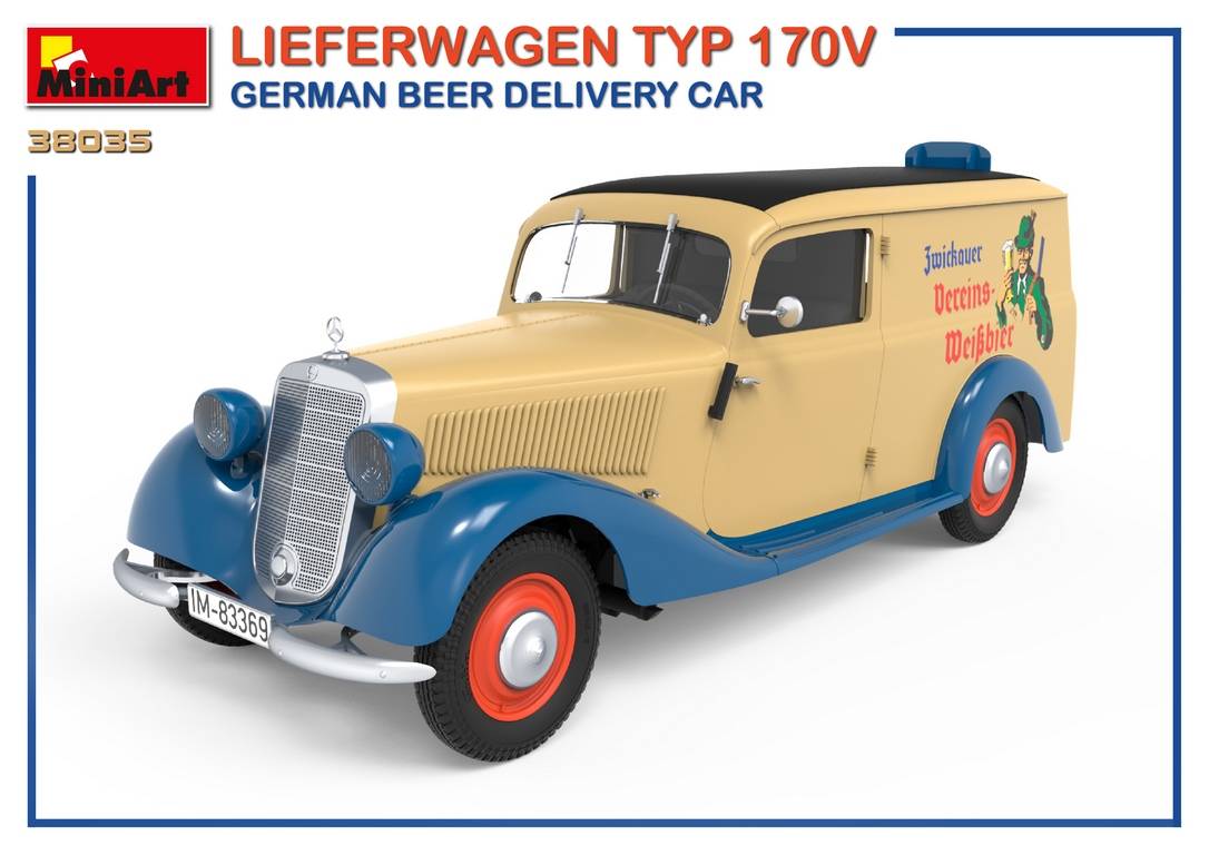 LIEFERWAGEN TYP 170V GERMAN BEER DELIVERY CAR – Image 32