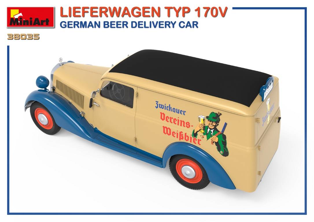 LIEFERWAGEN TYP 170V GERMAN BEER DELIVERY CAR – Image 33