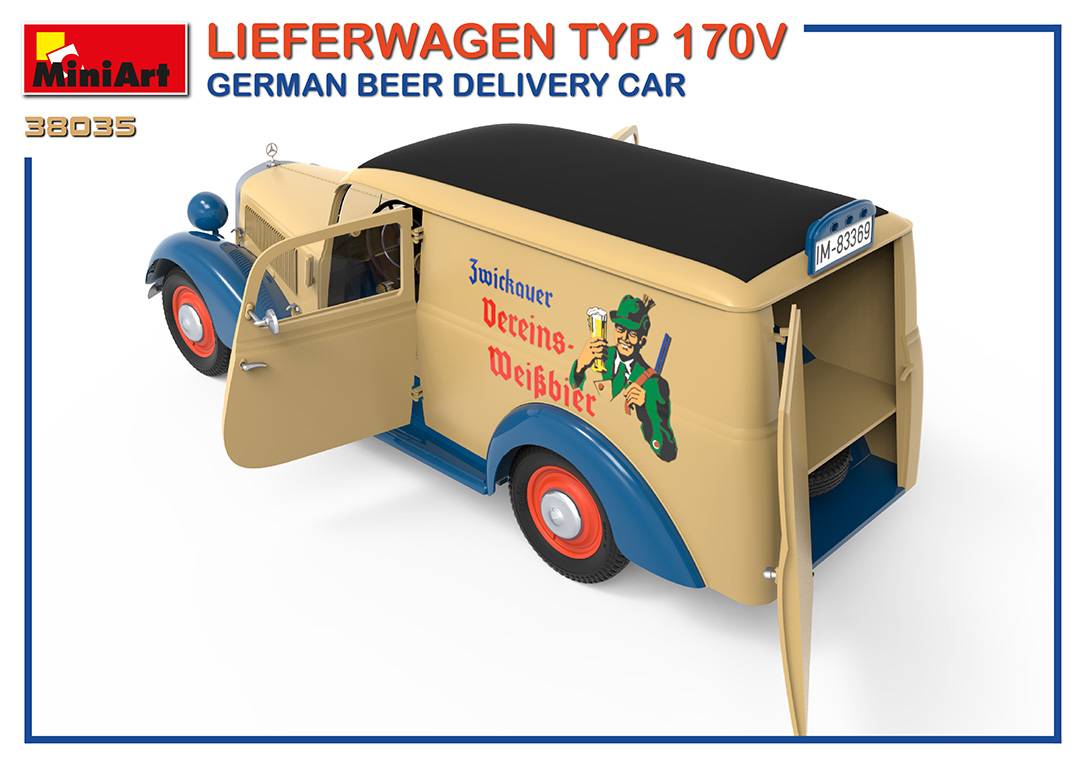 LIEFERWAGEN TYP 170V GERMAN BEER DELIVERY CAR – Image 34