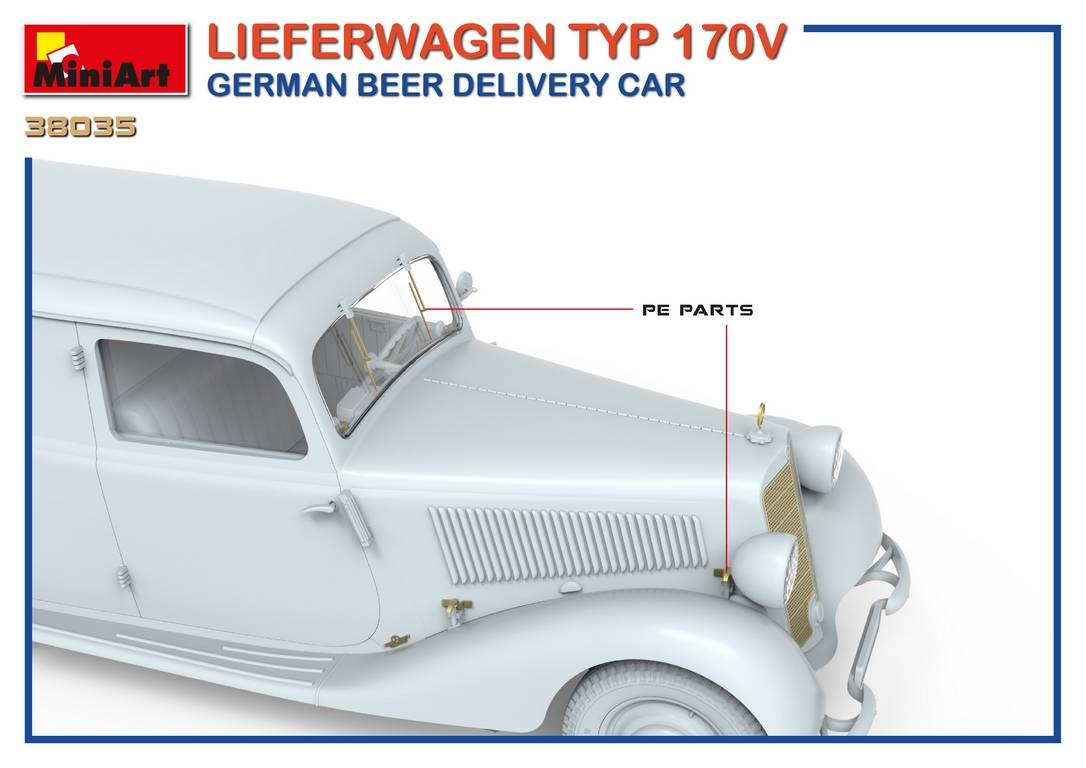 LIEFERWAGEN TYP 170V GERMAN BEER DELIVERY CAR – Image 36
