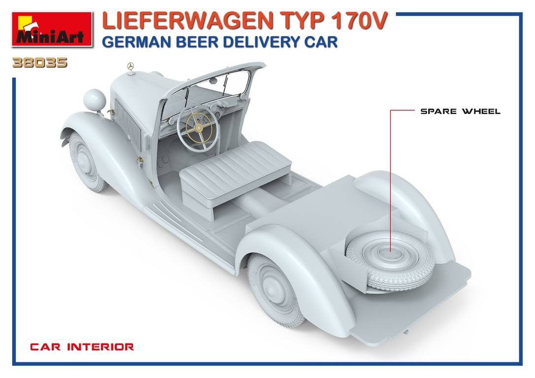 LIEFERWAGEN TYP 170V GERMAN BEER DELIVERY CAR – Image 40