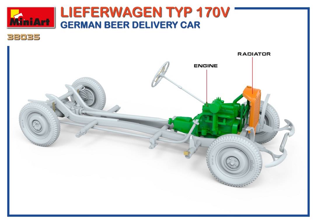 LIEFERWAGEN TYP 170V GERMAN BEER DELIVERY CAR – Image 42
