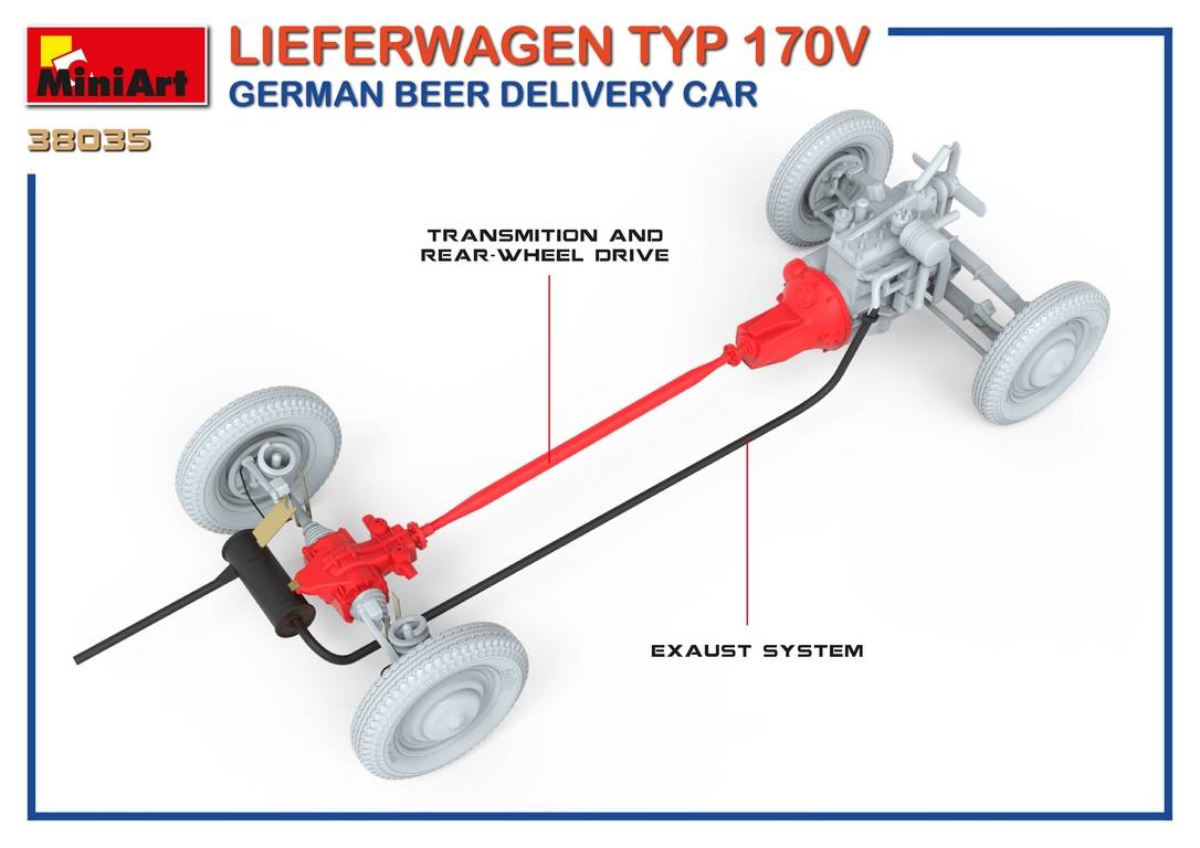 LIEFERWAGEN TYP 170V GERMAN BEER DELIVERY CAR – Image 44