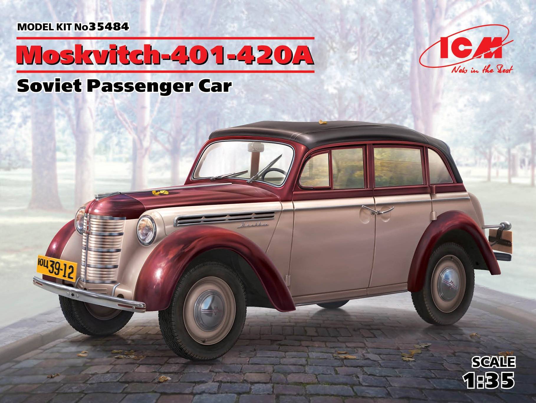 Moskvitch-401-420A Soviet Passenger Car