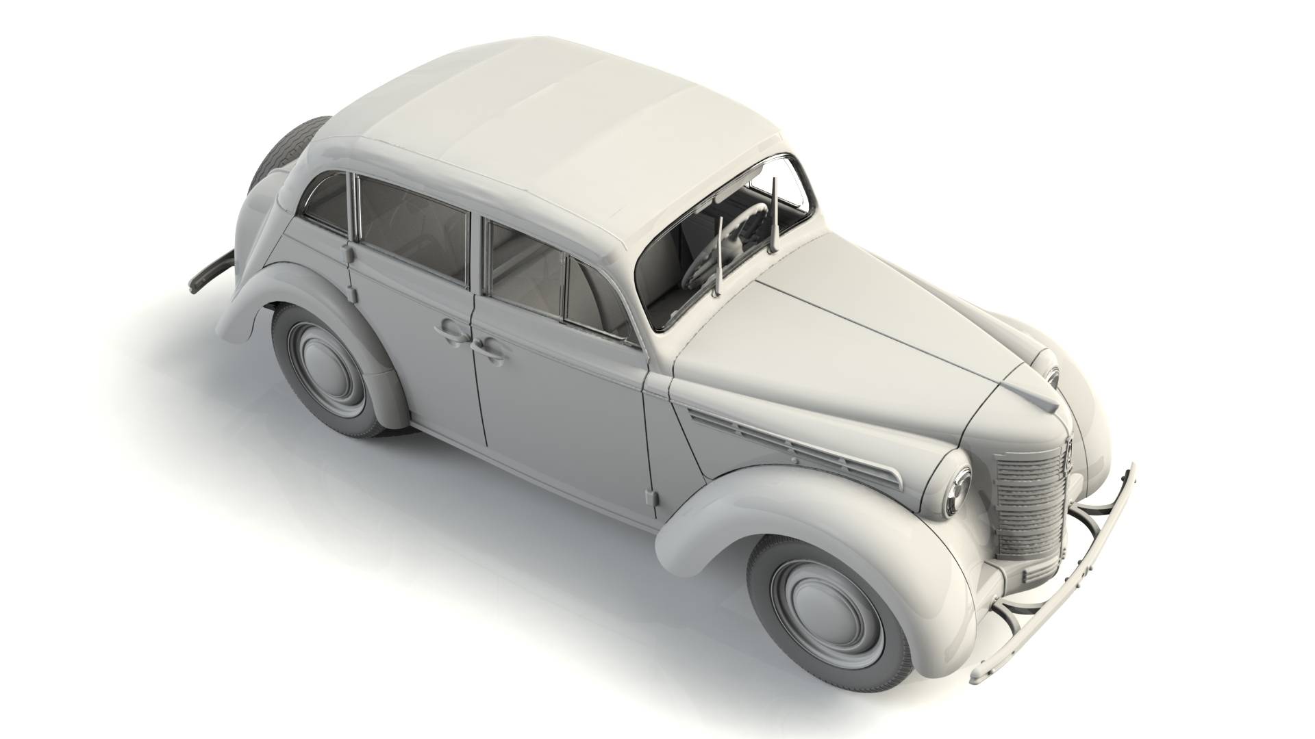 Moskvitch-401-420A Soviet Passenger Car – Image 5