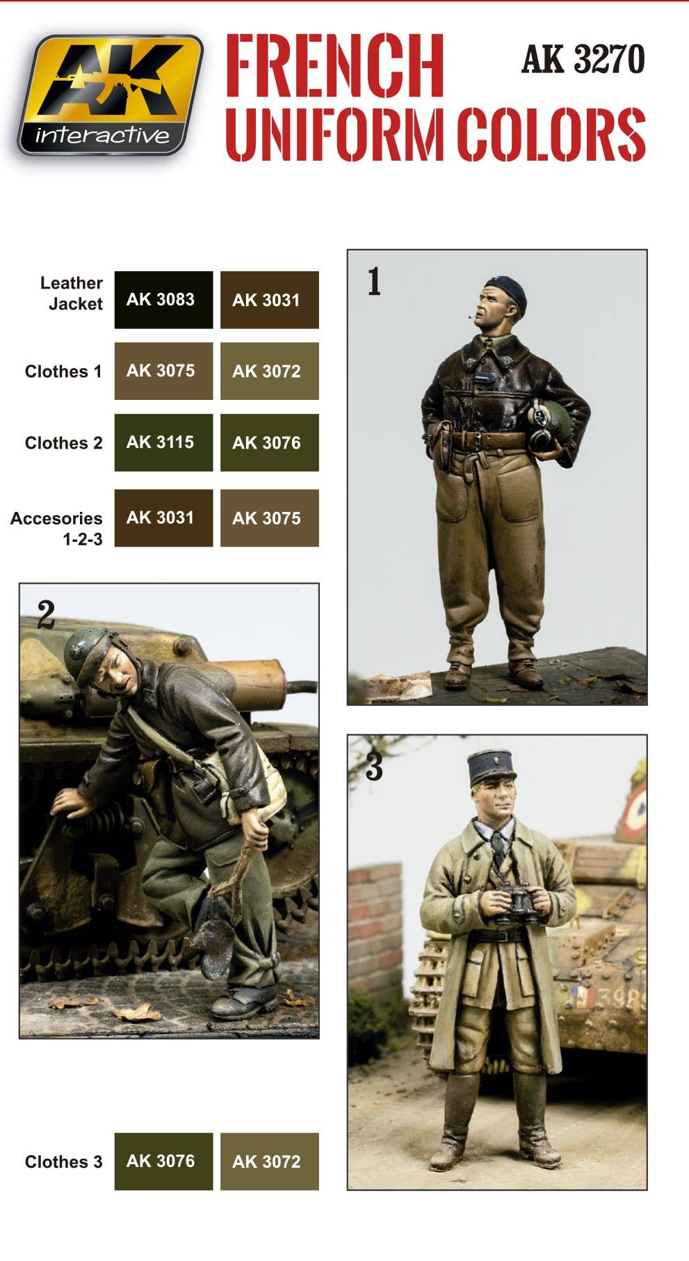 FRENCH UNIFORM COLORS – Image 2