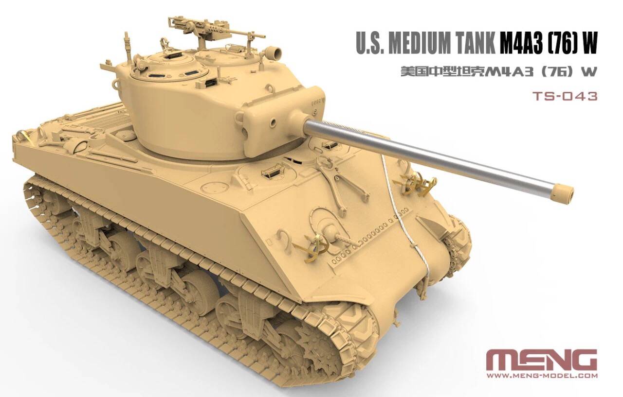 M4A3 (76) W Sherman U.S. Medium Tank – Image 3
