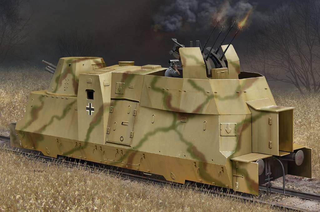 German Kanonen und Flakwagen of BP42 – Image 3