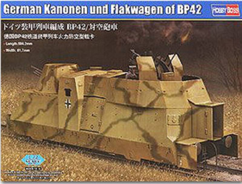 German Kanonen und Flakwagen of BP42
