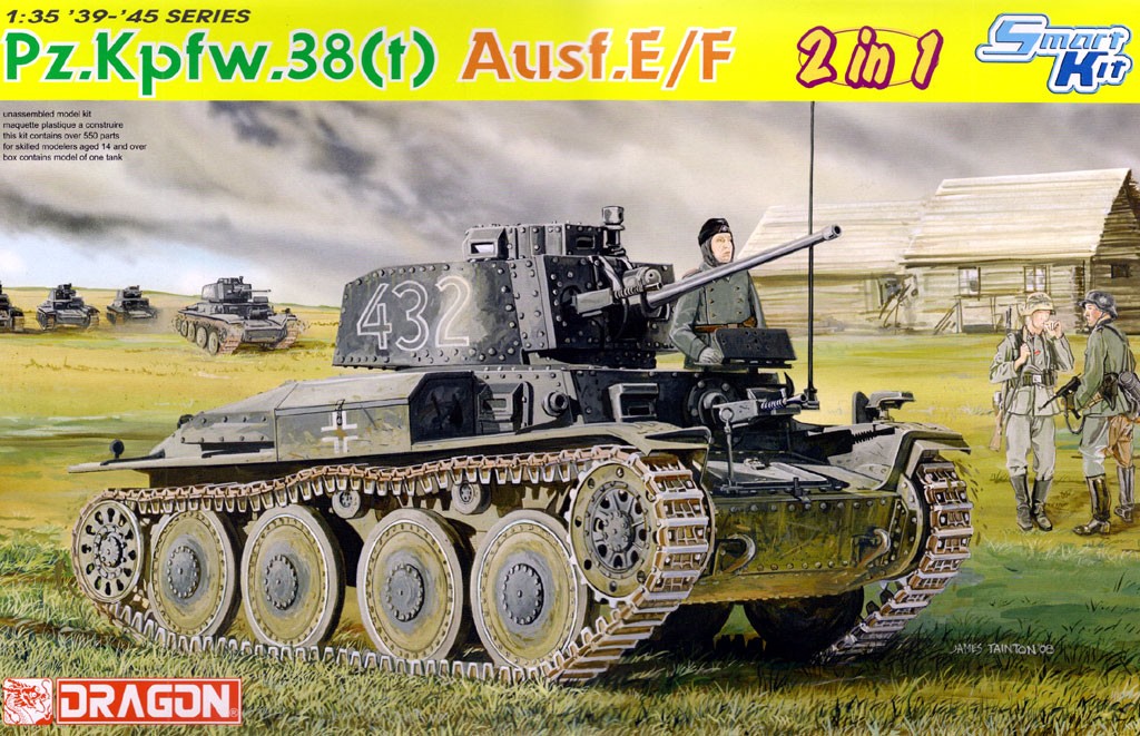 Pz.Kpfw.38(t) Ausf.E/F ~ Smart Kit (2 in 1)