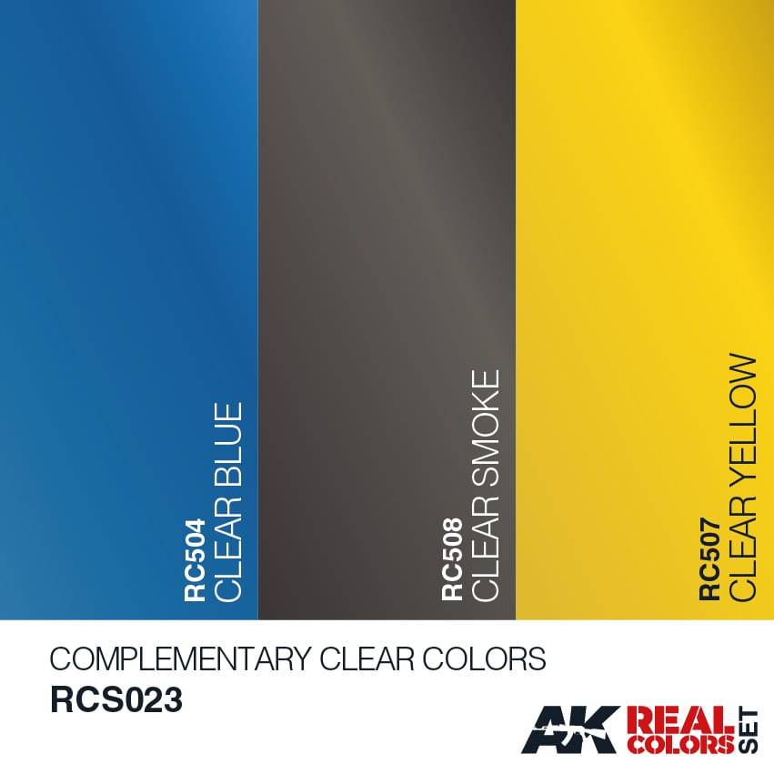 COMPLEMENTARY CLEAR COLORS – Image 2