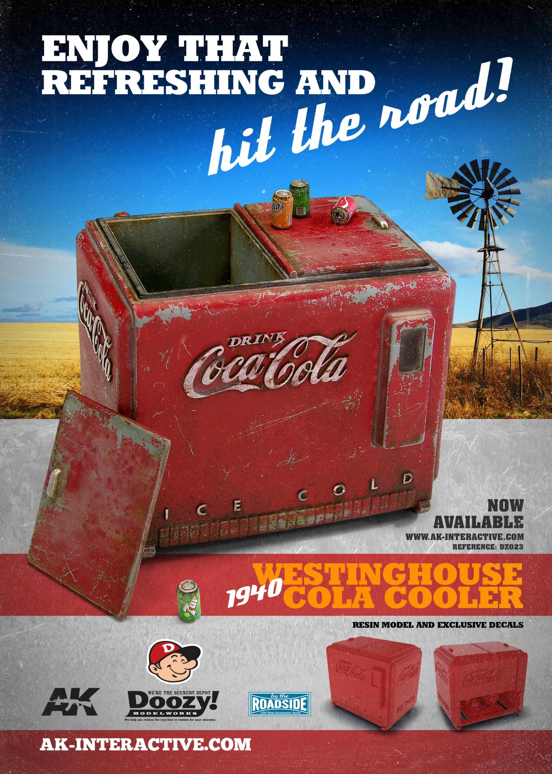 1940 WESTINGHOUSE COCA COLA COOLER – Image 2