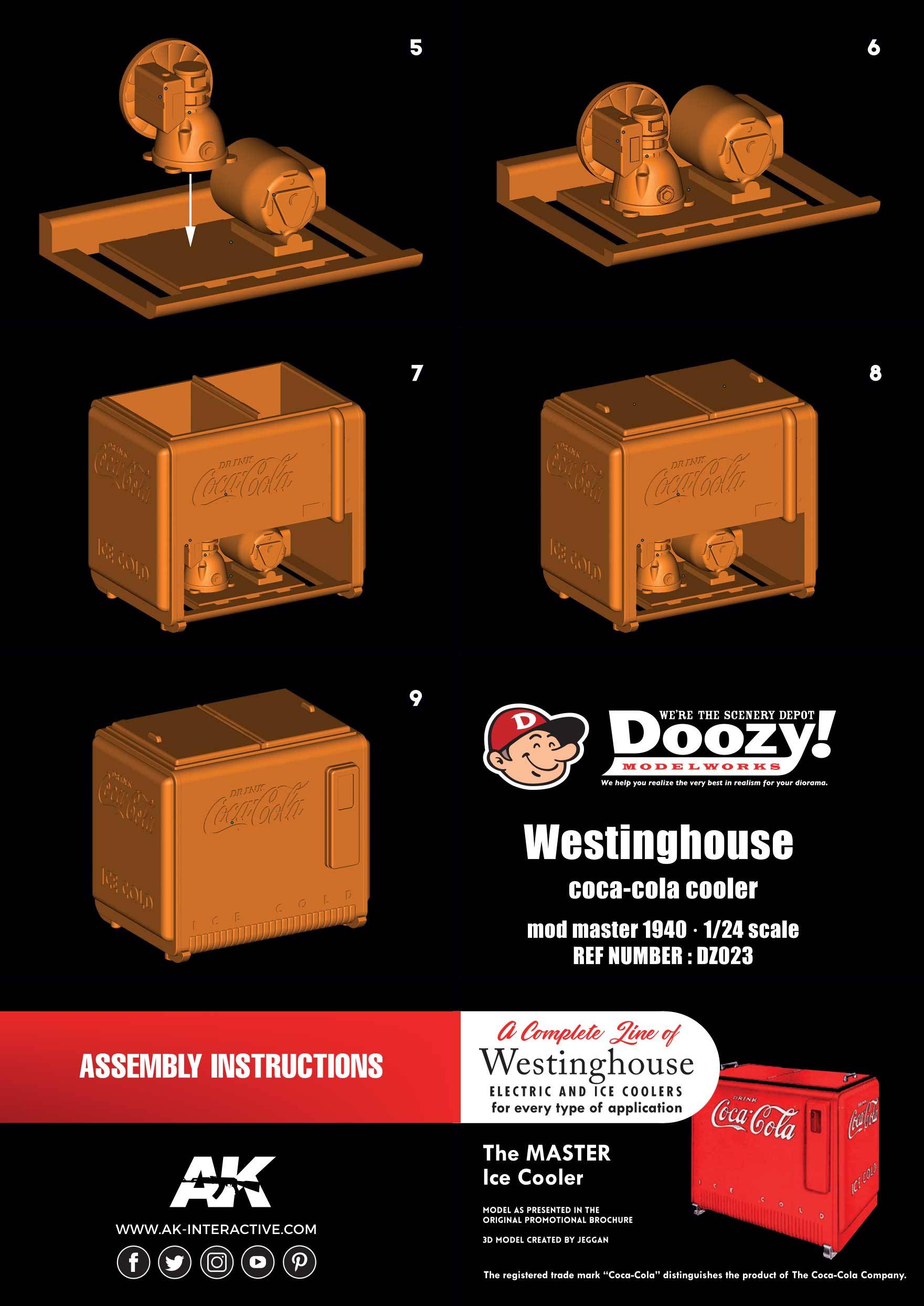 1940 WESTINGHOUSE COCA COLA COOLER – Image 4