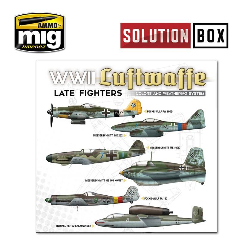 WWII LUFTWAFFE LATE FIGHTERS SOLUTION BOX – Image 3