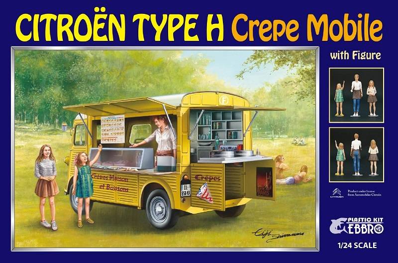 Citroen H Crepe mobile with figure