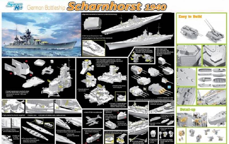 German Battleship Scharnhorst 1940 – Image 2