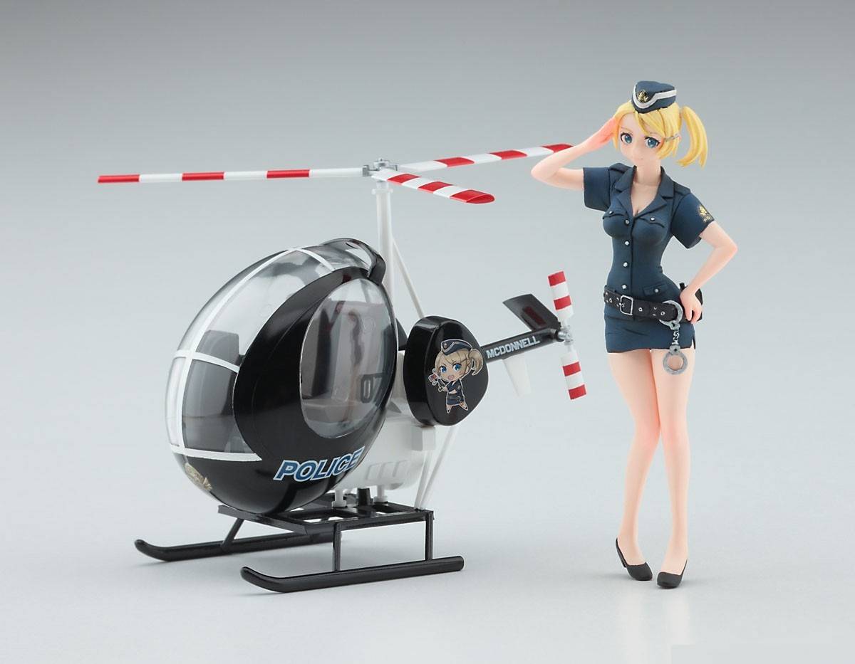 Egg Girl collection No.07 “Amy McDonnell”(POLICE) w/ Hughes 300 – Image 3