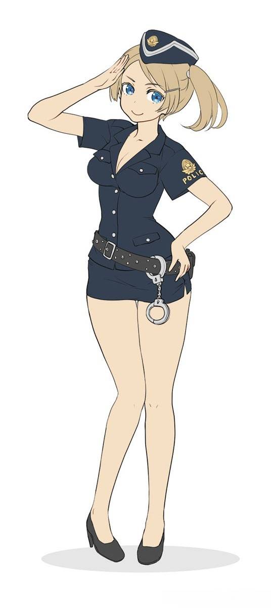 Egg Girl collection No.07 “Amy McDonnell”(POLICE) w/ Hughes 300 – Image 7