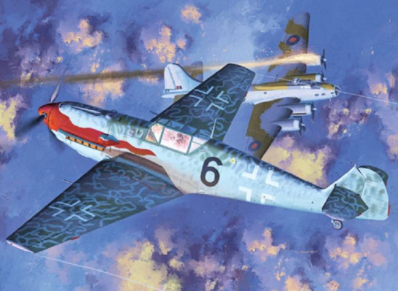 Messerschmitt BF109T-2 1/48 de ACADEMY