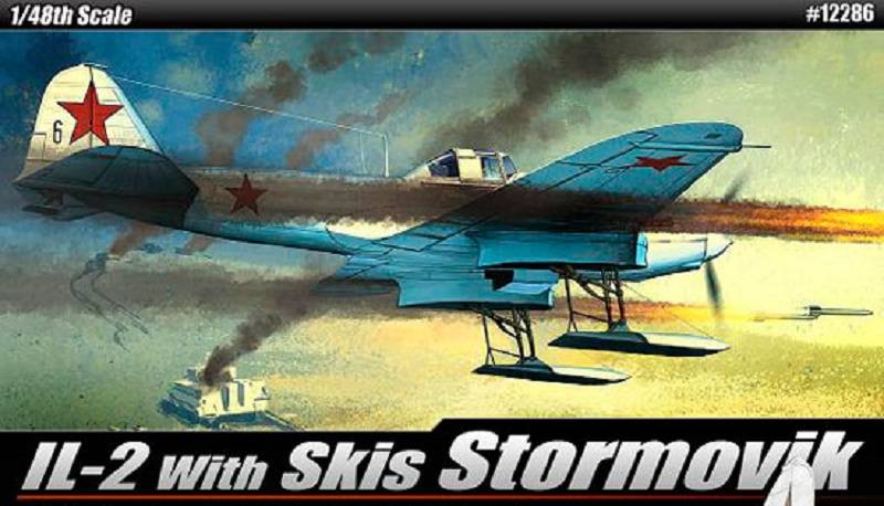 IL-2 Stormovik + skis