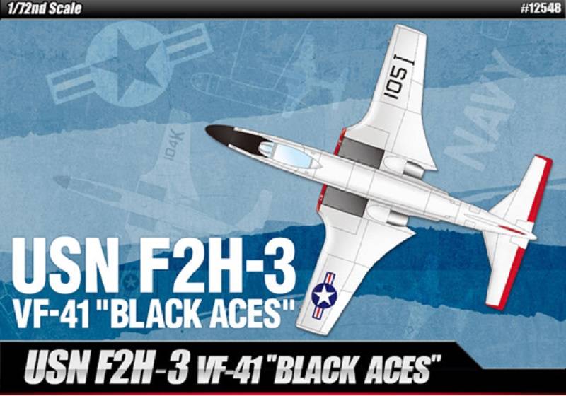 USN F2H-3 Black Aces