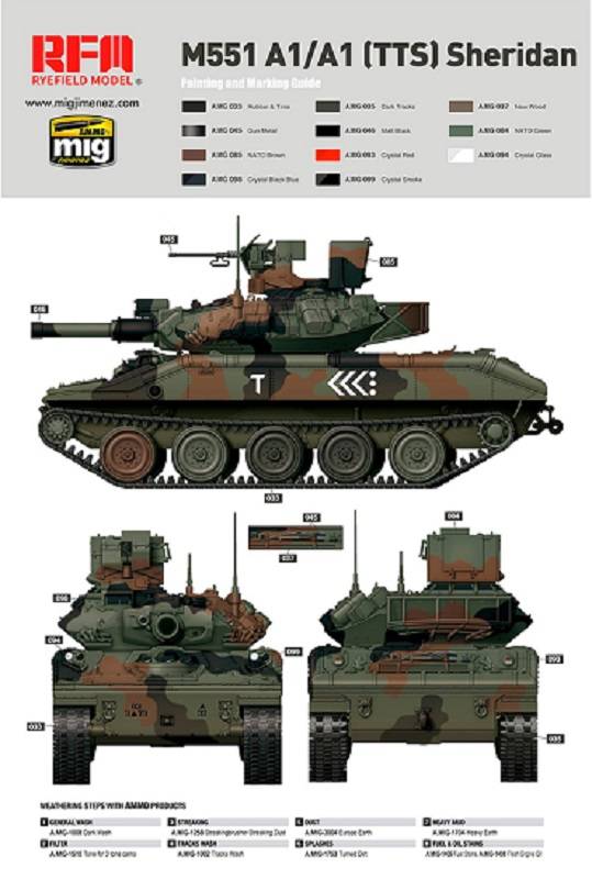M551A1/ A1(TTS) SHERIDAN – Image 5